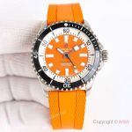 GR Factory 1:1 Clone Breitling Superocean Kelly Slater Orange 42mm Watches